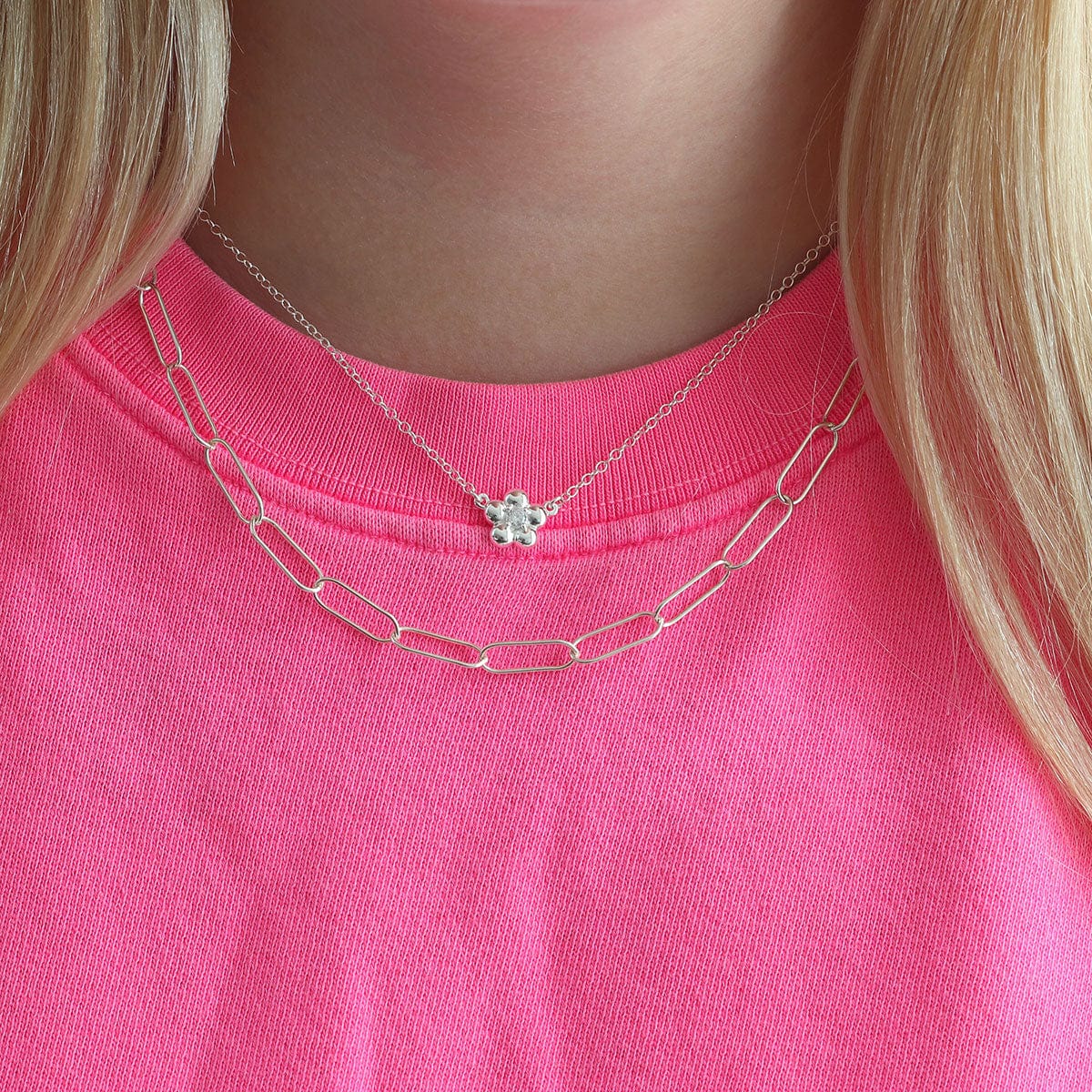 Large Link Chain Choker Necklace - Gold & Silver | Kris Nations