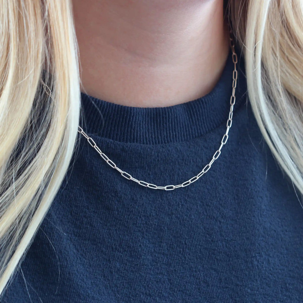 Thick Chain Choker Necklace - Gold & Silver | Kris Nations – kris