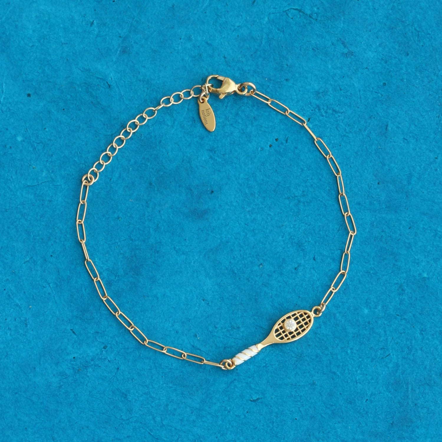 Tennis Racket Bracelet – kris nations