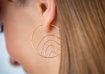 We’d jump through hoops for these earrings