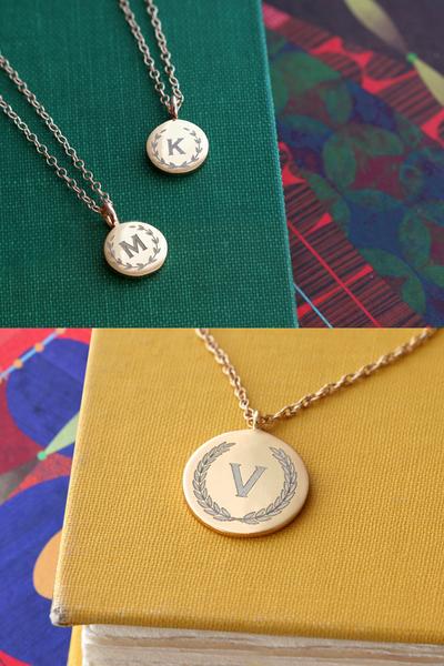 Victory Laurel Necklaces