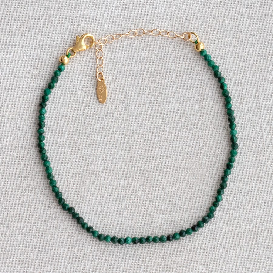 Petite Gemstone Beaded Bracelet