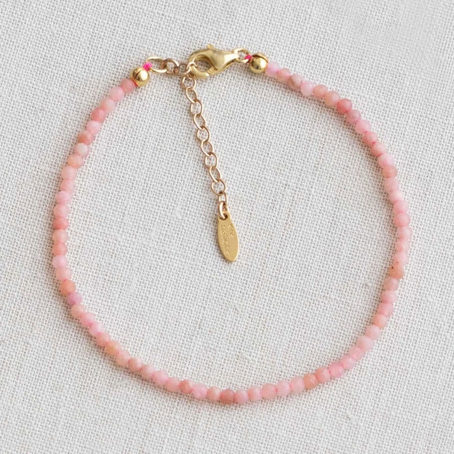 Petite Gemstone Beaded Bracelet