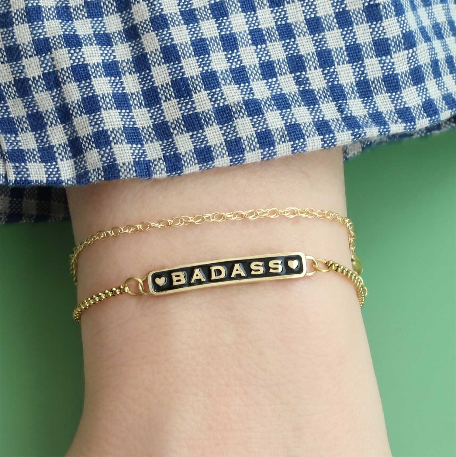 Badass Enamel Bracelet