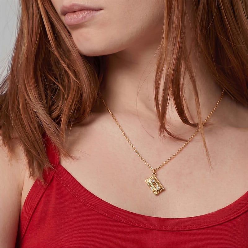 The B-Side Cassette Necklace