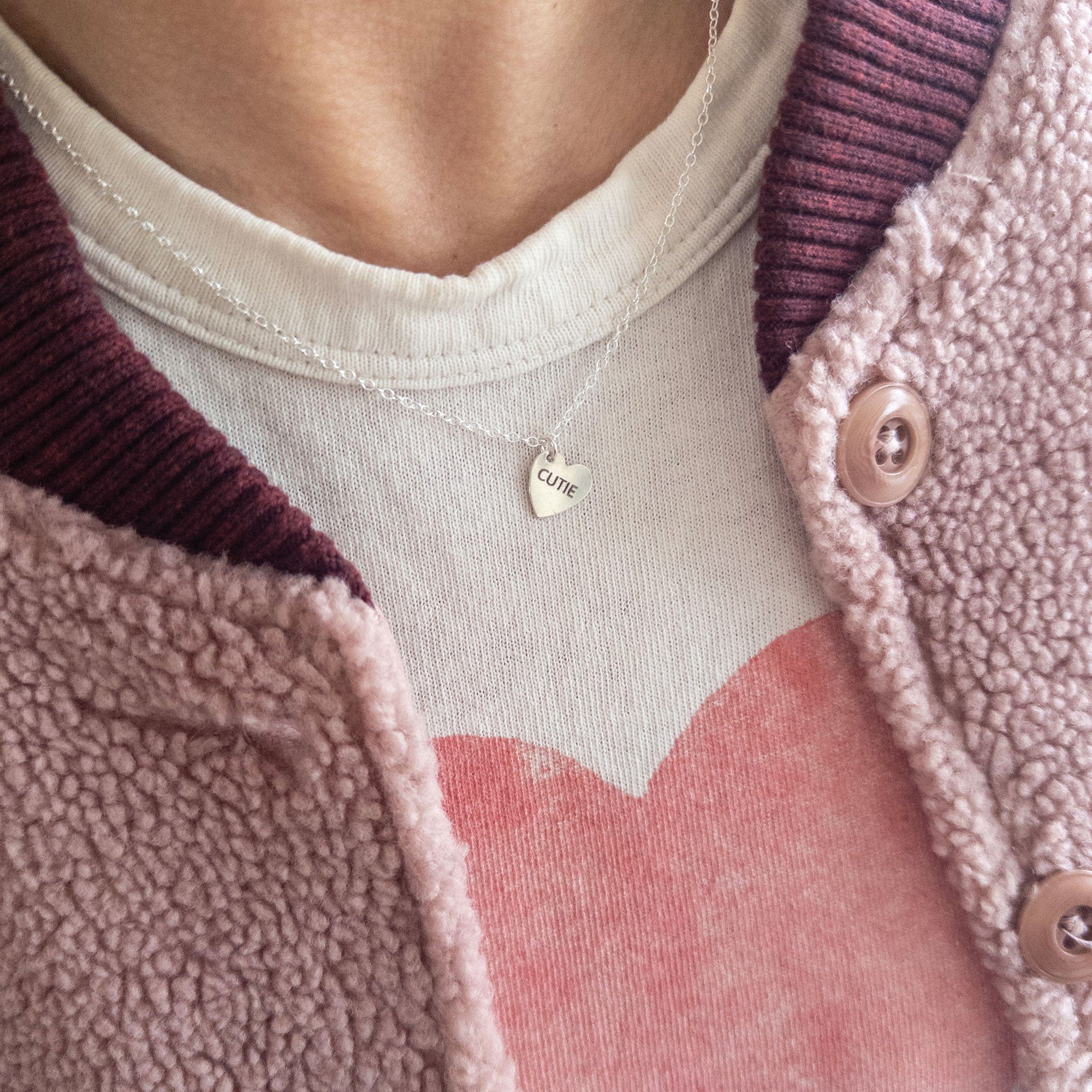 Conversation Hearts Necklace