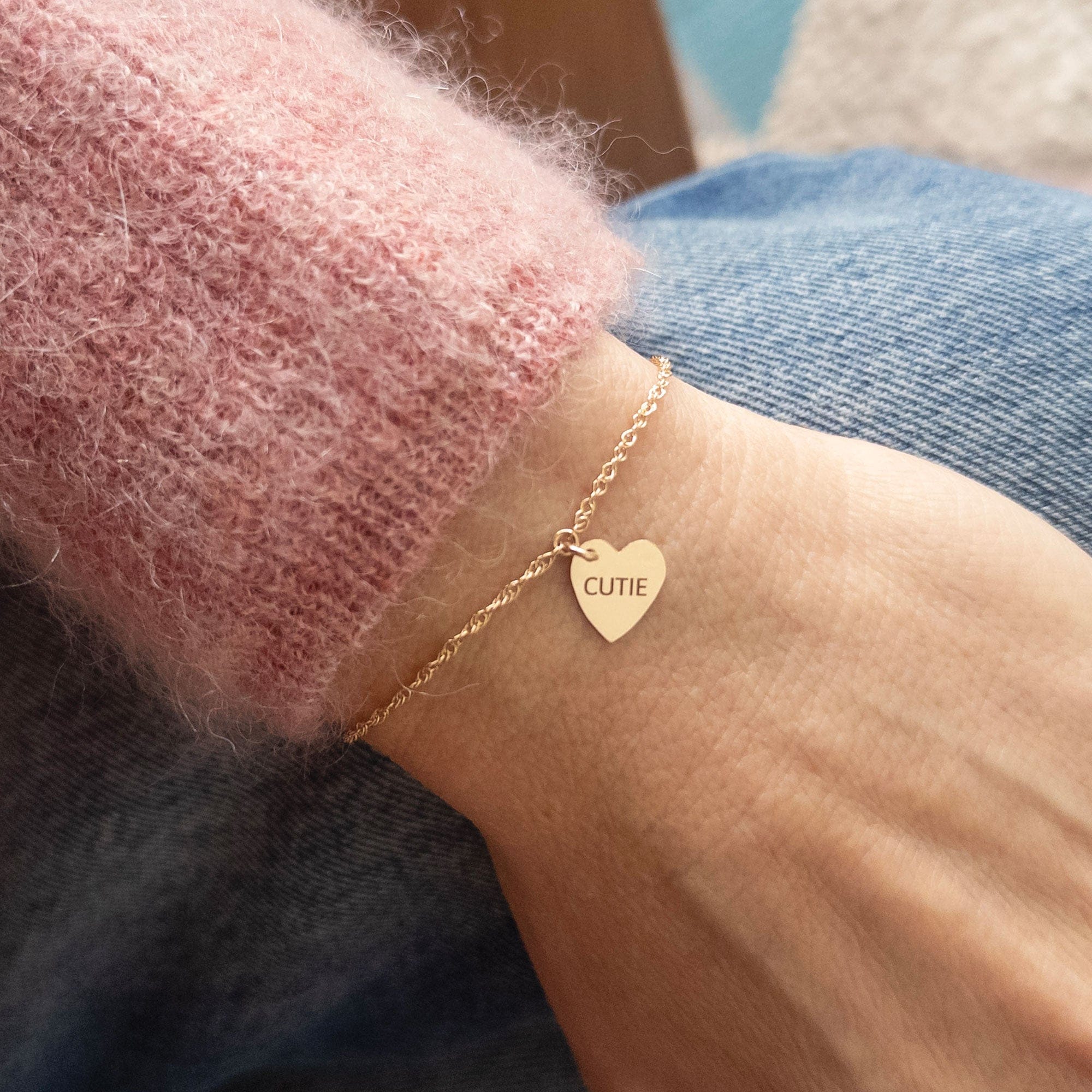 Conversation Hearts Bracelet