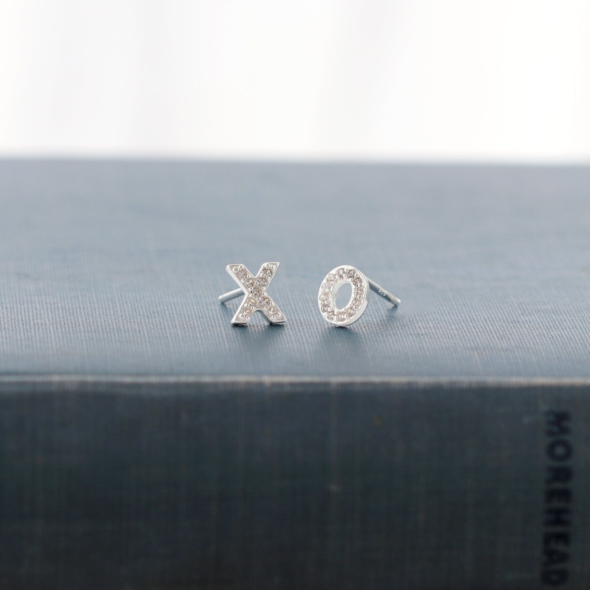 XO Crystal Stud Earrings
