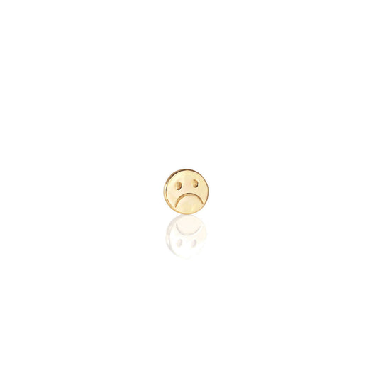 Single Sad Stud Earring