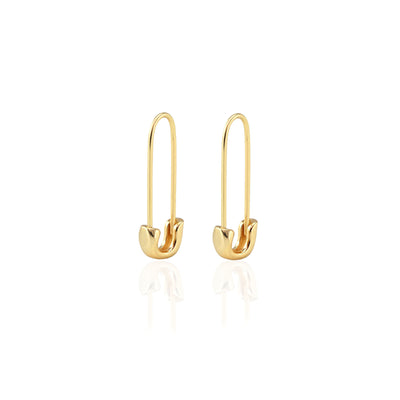 SAFETY PIN EARRINGS – J&CO Jewellery