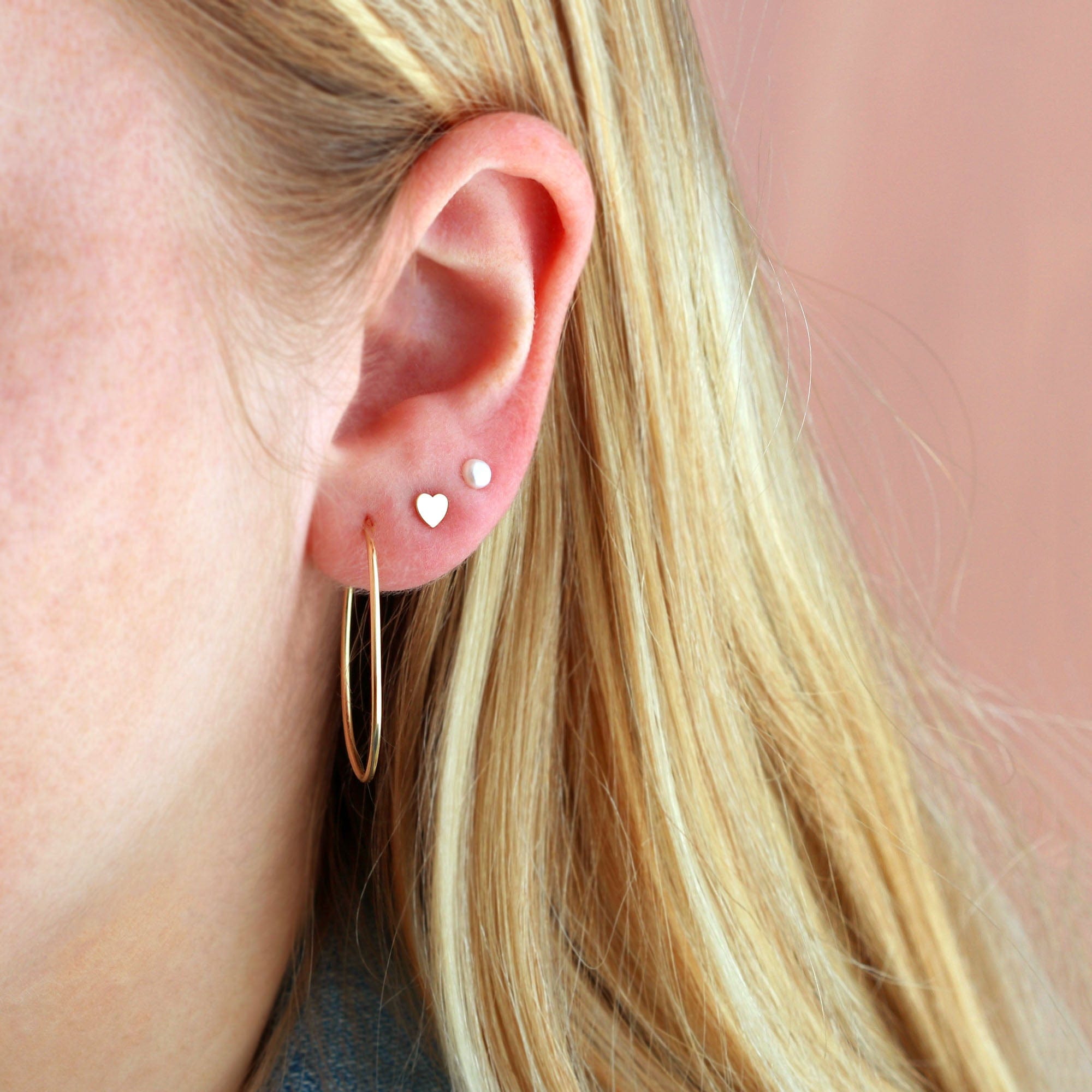 Pearl Stud Earrings