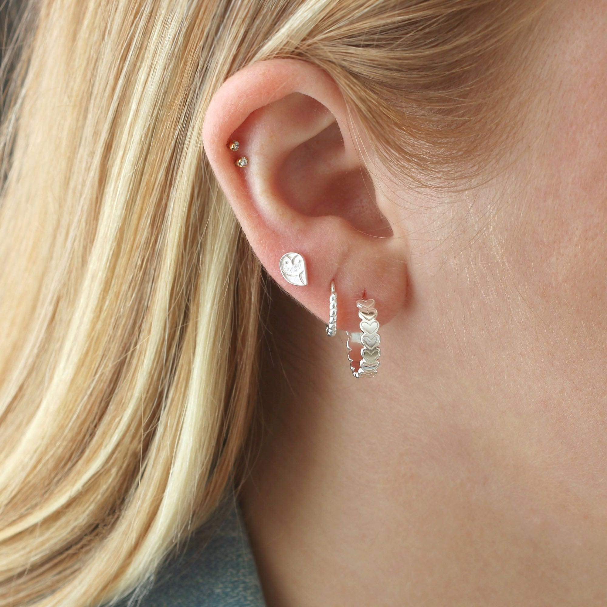 ゆ*ー様 IRIS EARRINGS ours strong
