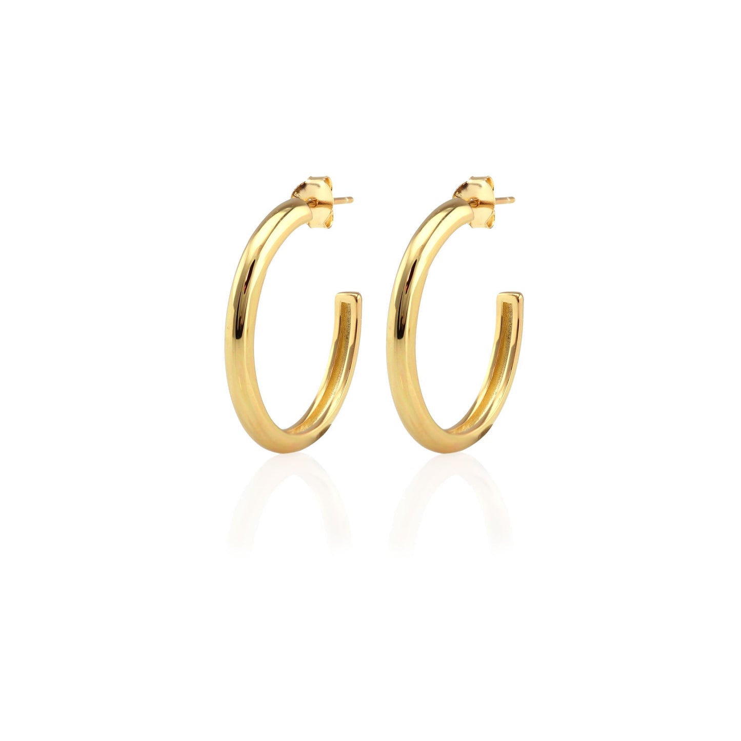 Hollow Hoop Earrings