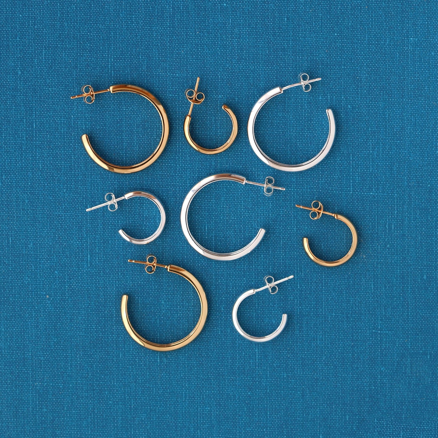 Hollow Hoop Earrings