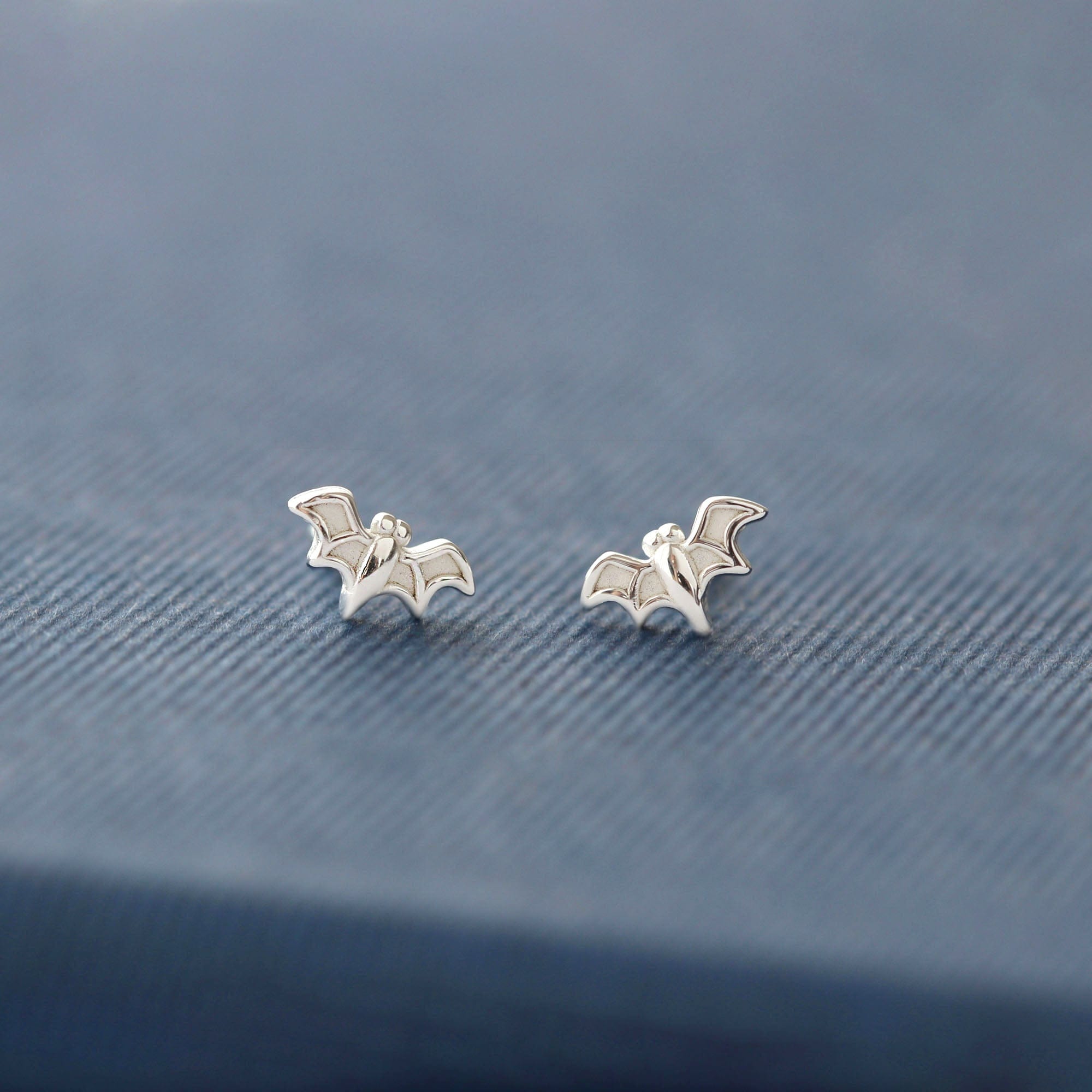 Bat Stud Earrings