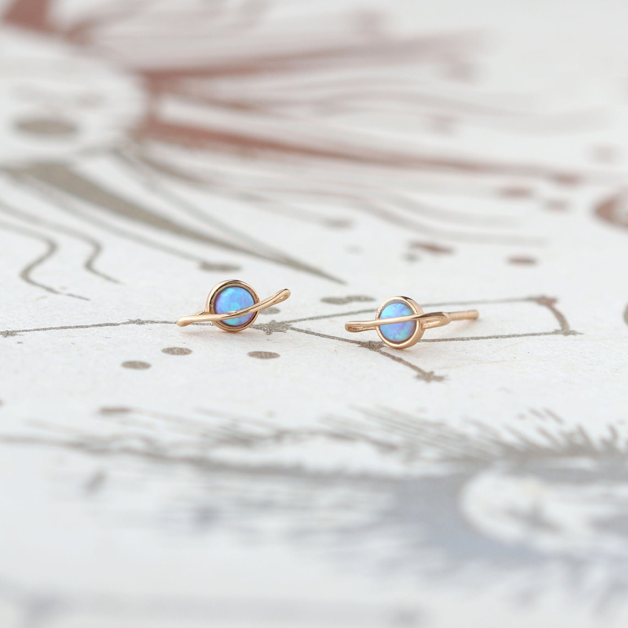 Saturn Stud Earrings – kris nations