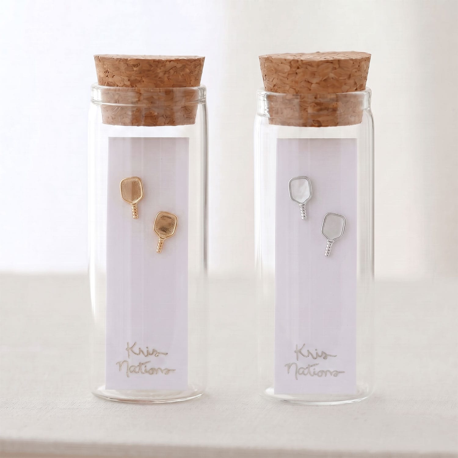 Pickleball Paddle Stud Earrings