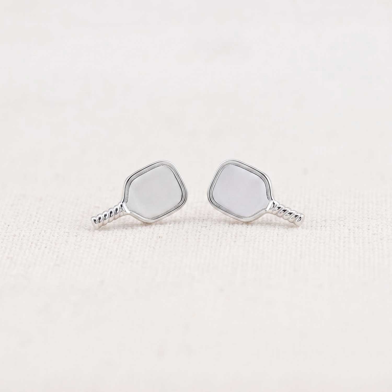 Pickleball Paddle Stud Earrings