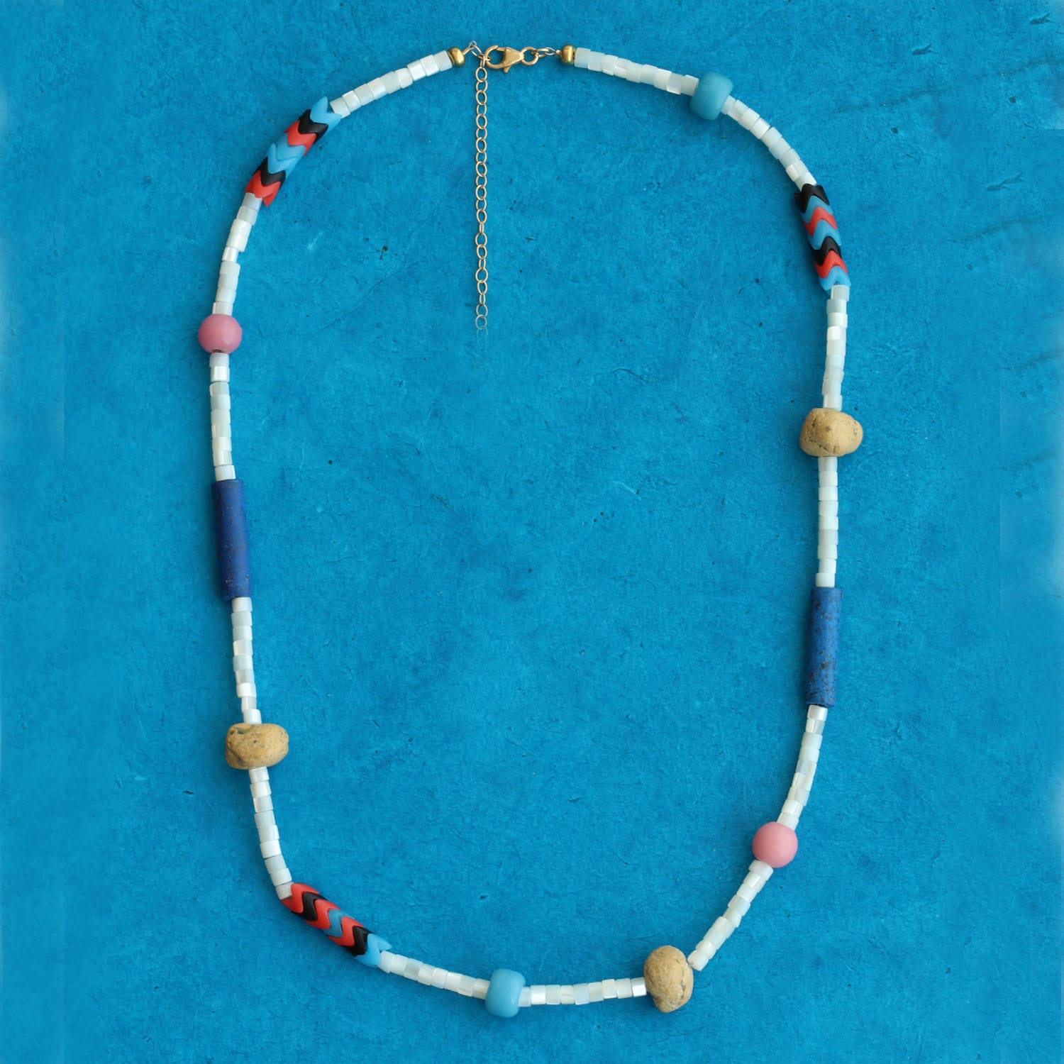 Mother of Pearl Trail Necklace