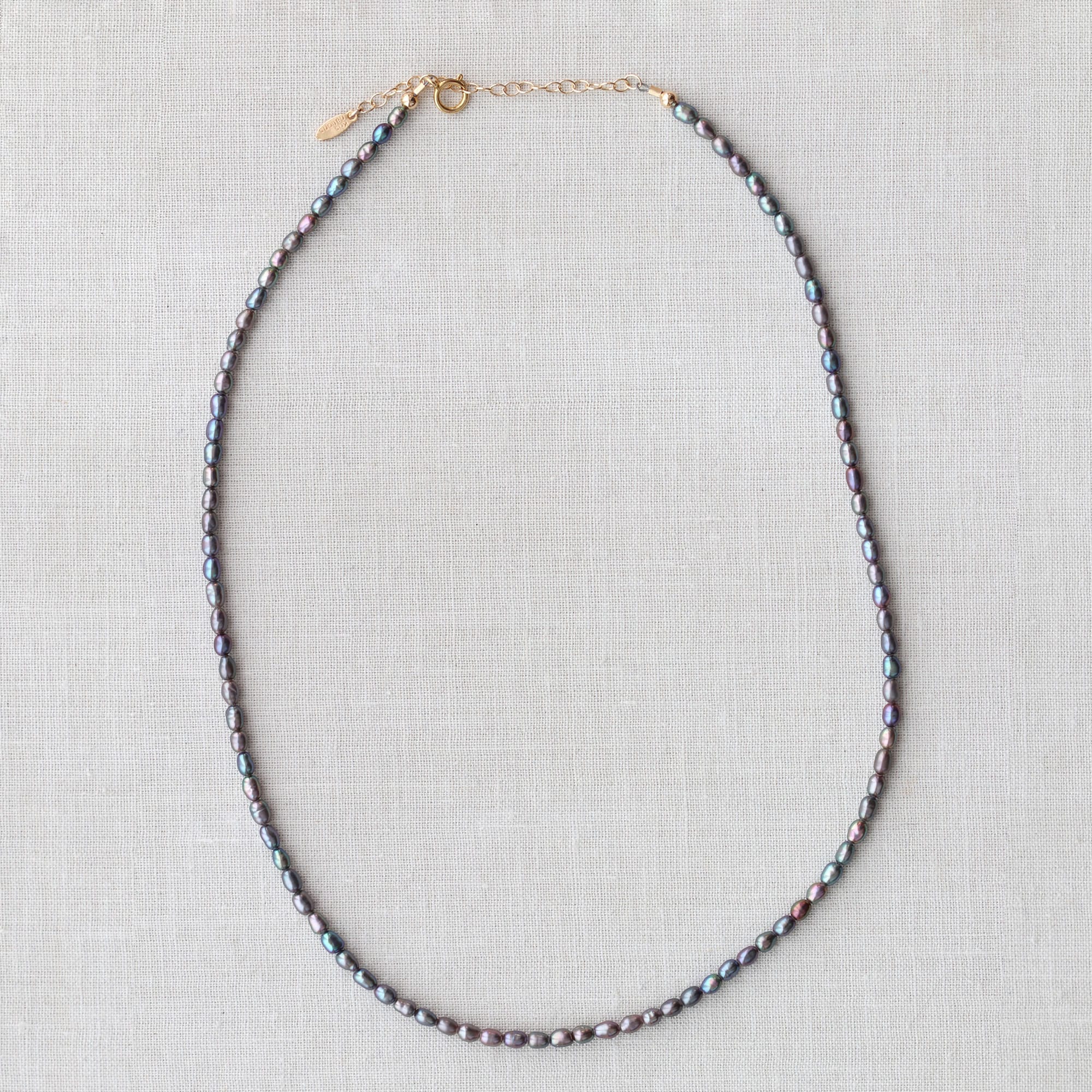 Peacock Pearl Necklace