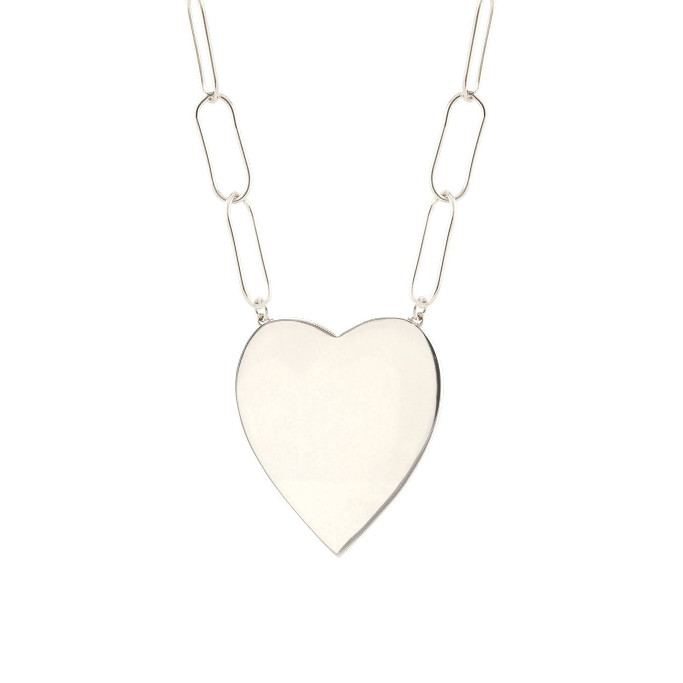 Pave' CZ Pointed Heart Necklace | Alexandra Marks Jewelry