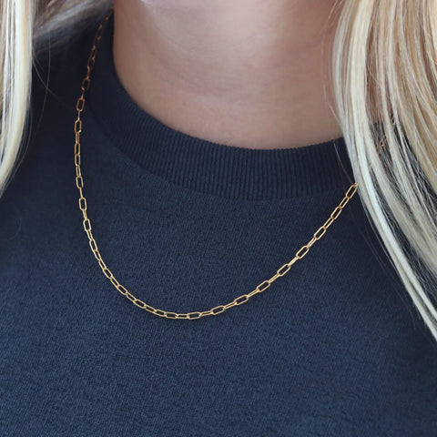 Thick Chain Choker Necklace - Gold & Silver | Kris Nations – kris