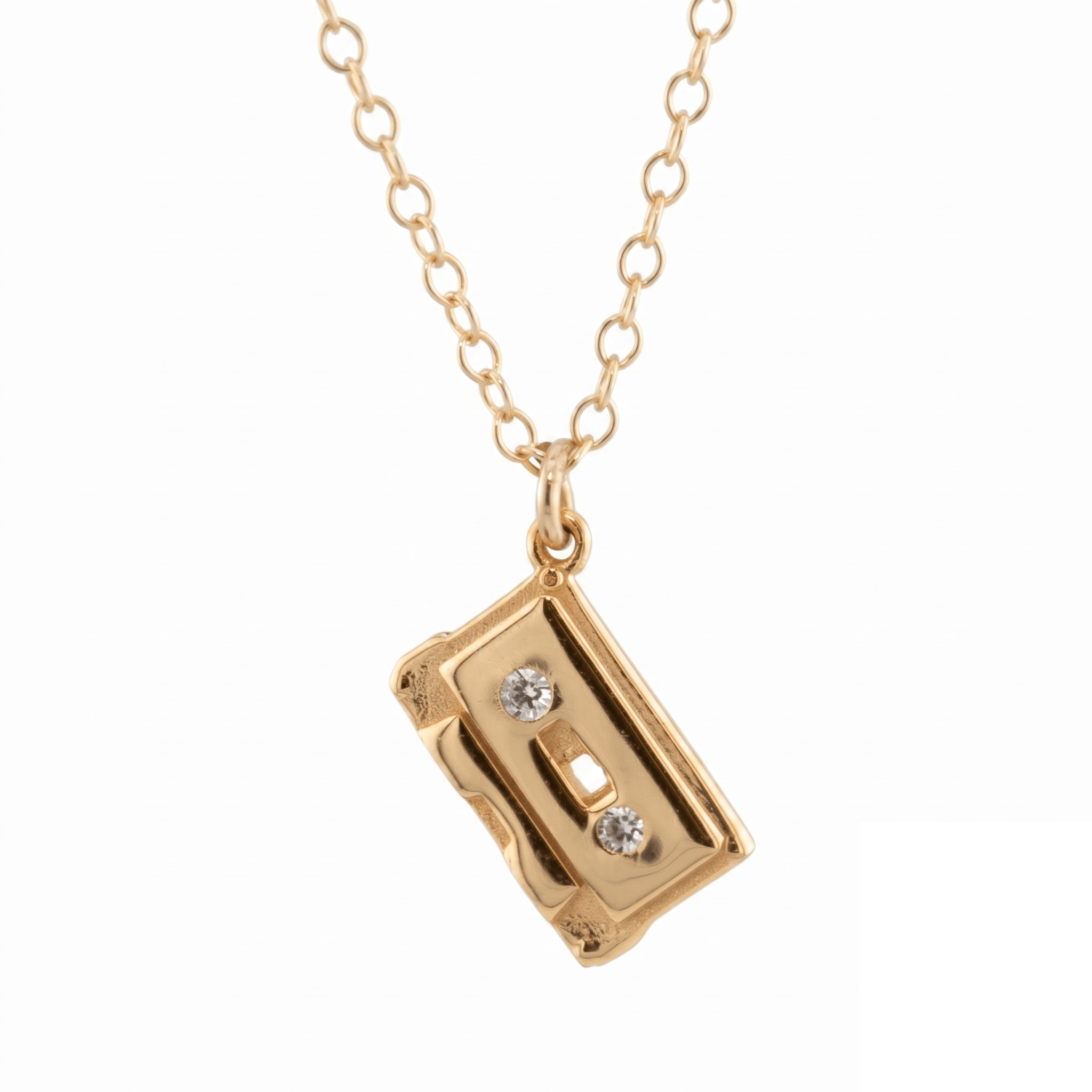 The B-Side Cassette Necklace