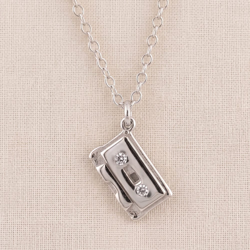 The B-Side Cassette Necklace