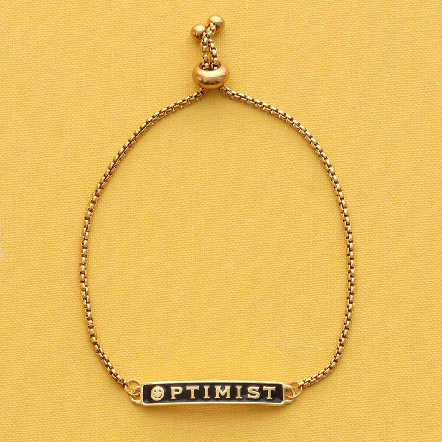 Optimist Enamel Bracelet