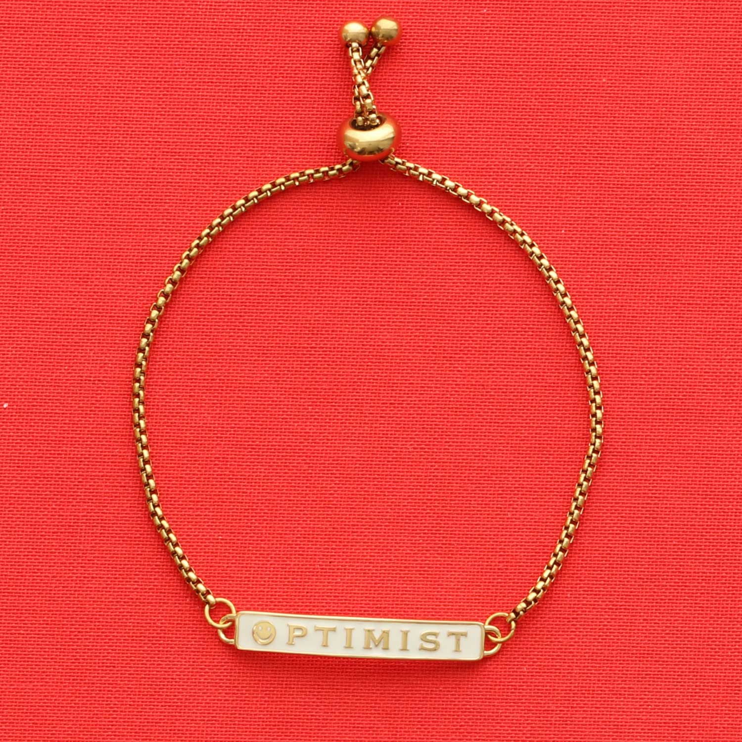 Optimist Enamel Bracelet
