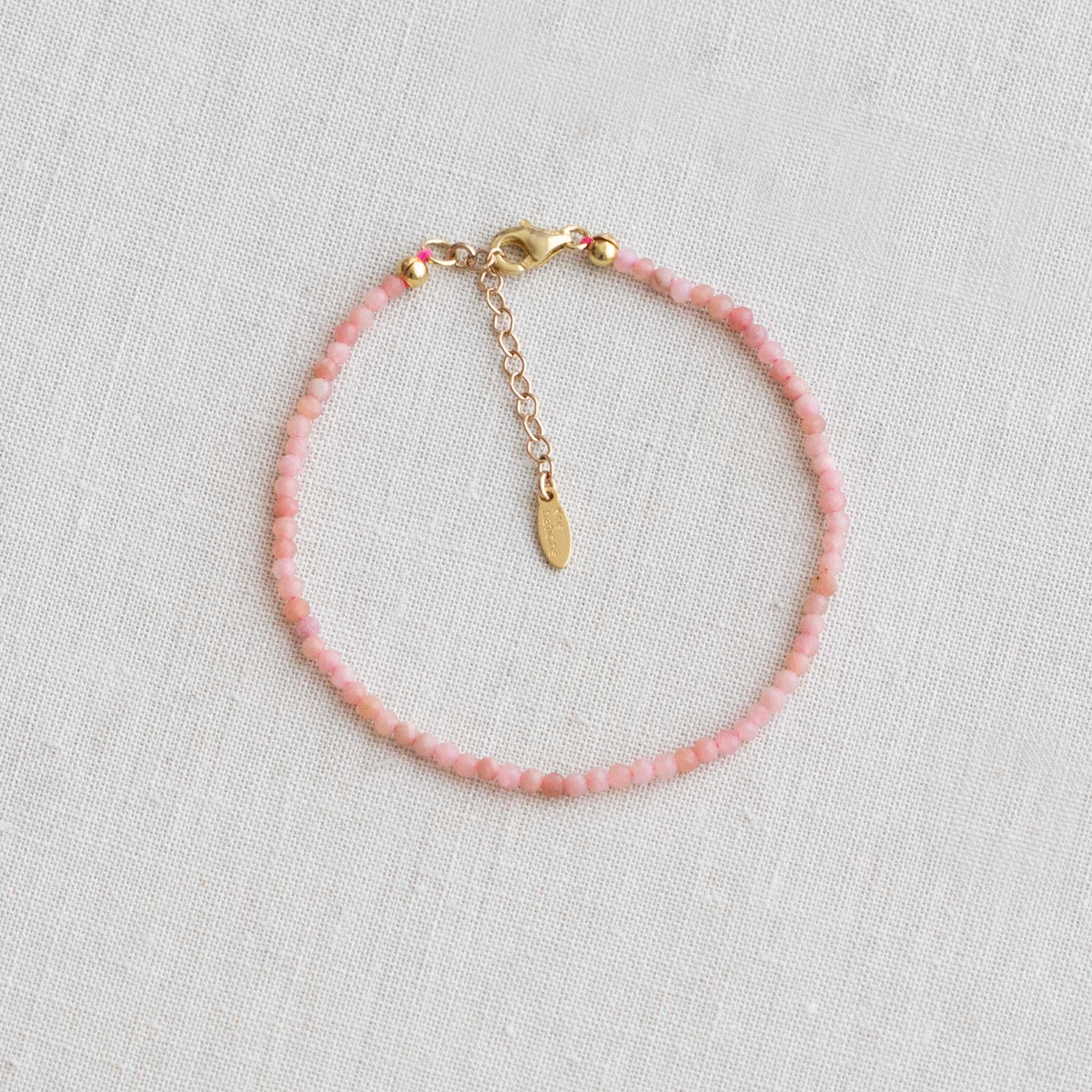 Petite Gemstone Beaded Bracelet