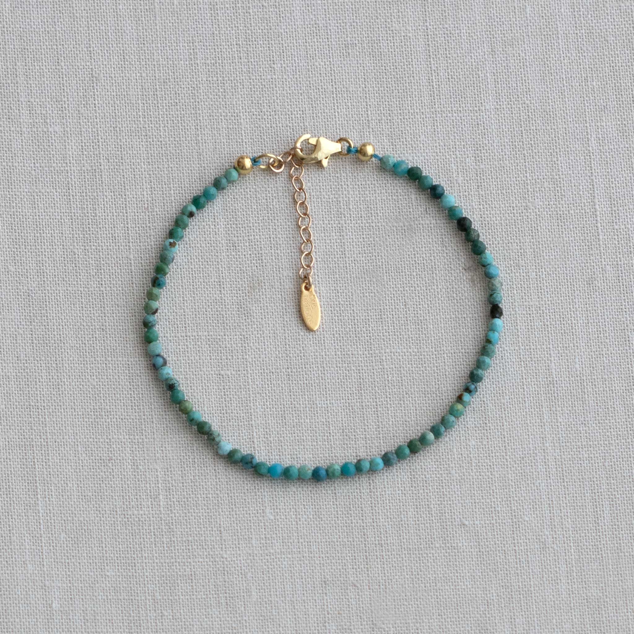 Petite Gemstone Beaded Bracelet