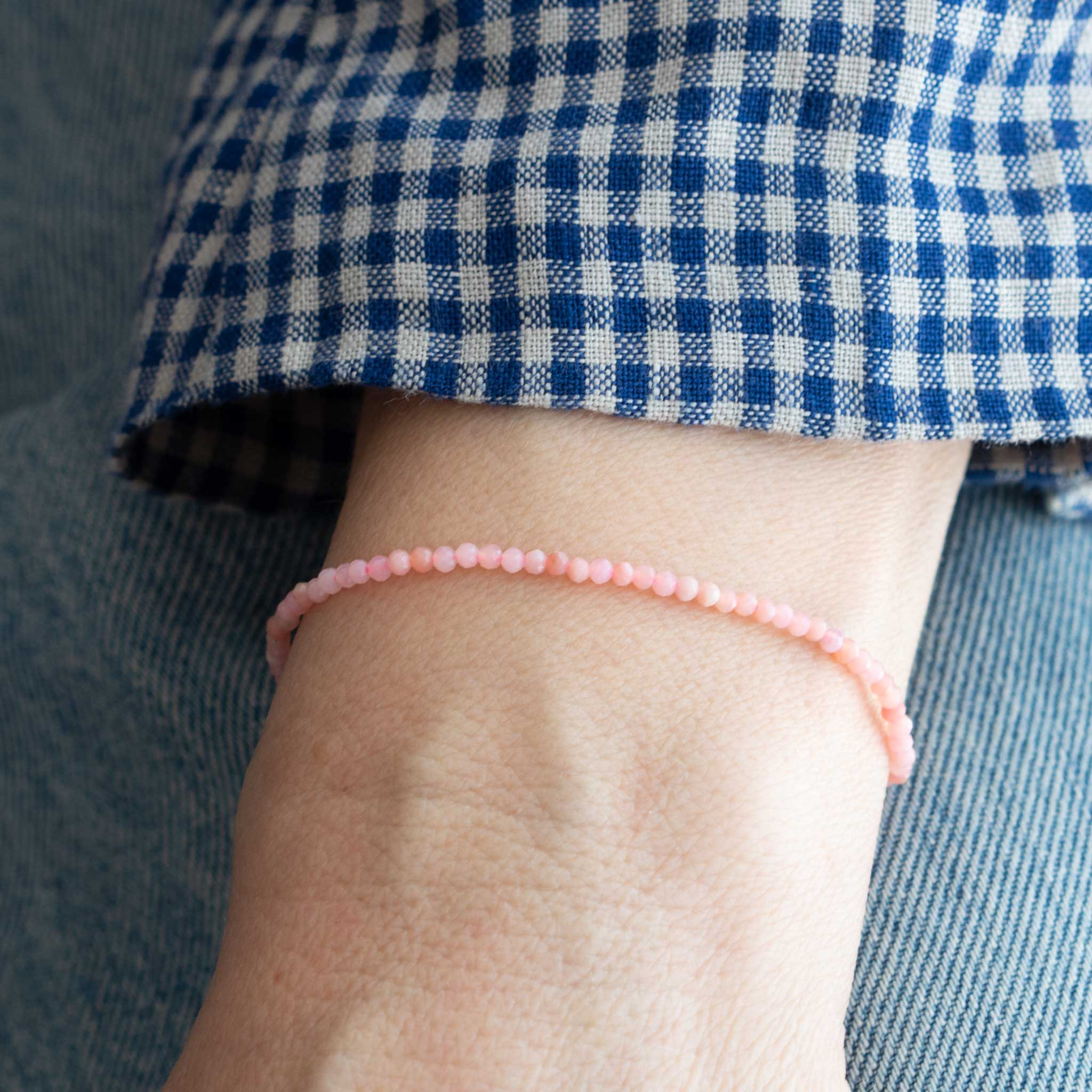 Petite Gemstone Beaded Bracelet
