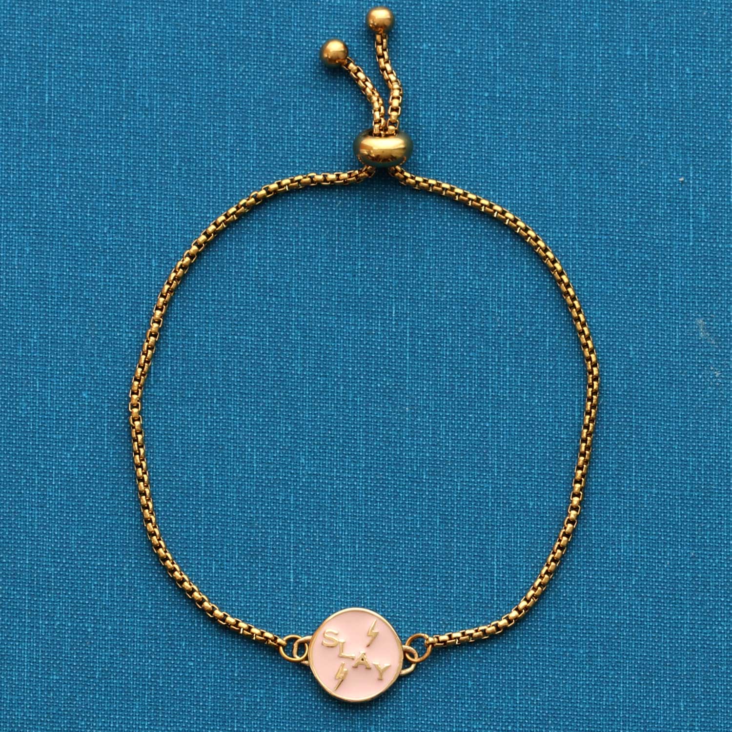 Slay Enamel Bracelet