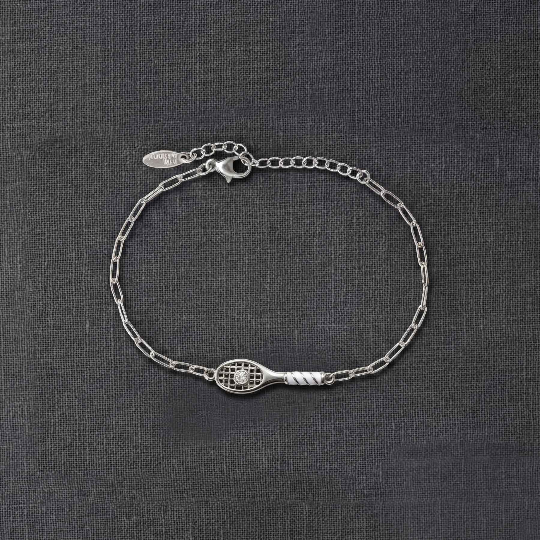 Tennis Racket Bracelet
