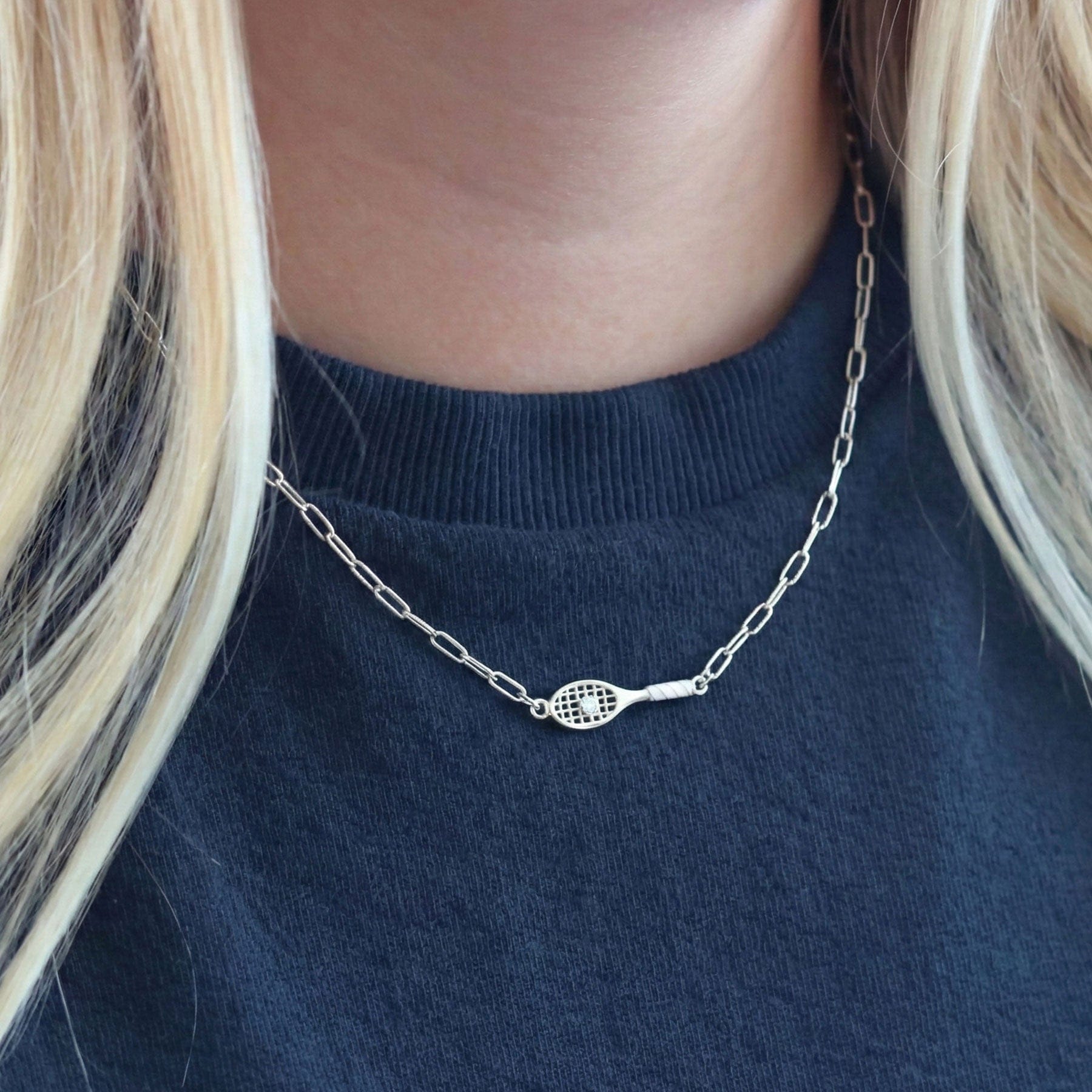 Tennis Racket Necklace – kris nations