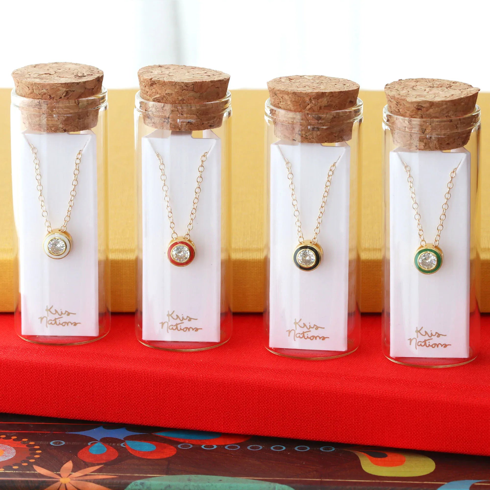 Candy Bezel Necklace