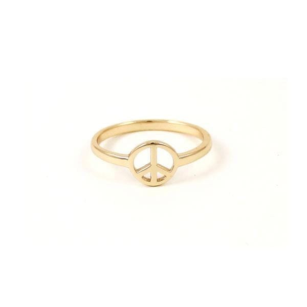 Peace Sign Ring 