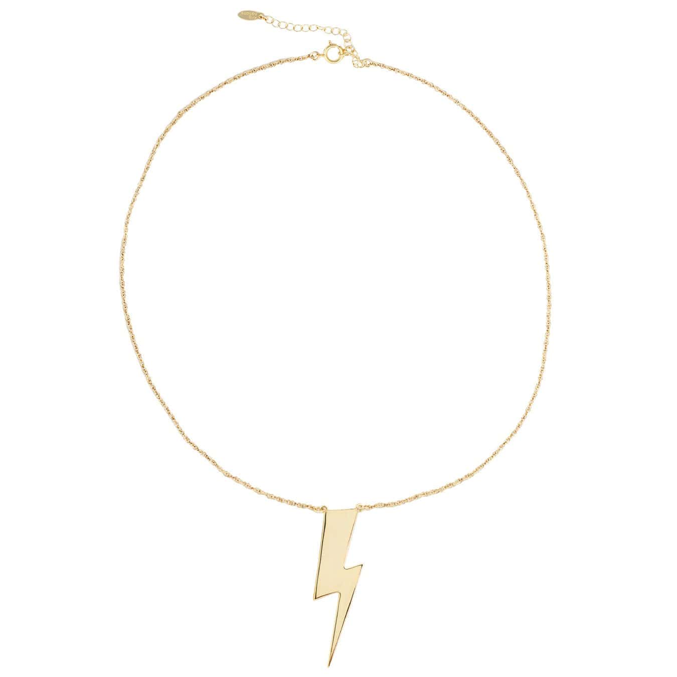 Large Lightning Bolt Pendant 