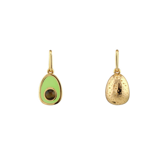 Avocado Enamel Charm