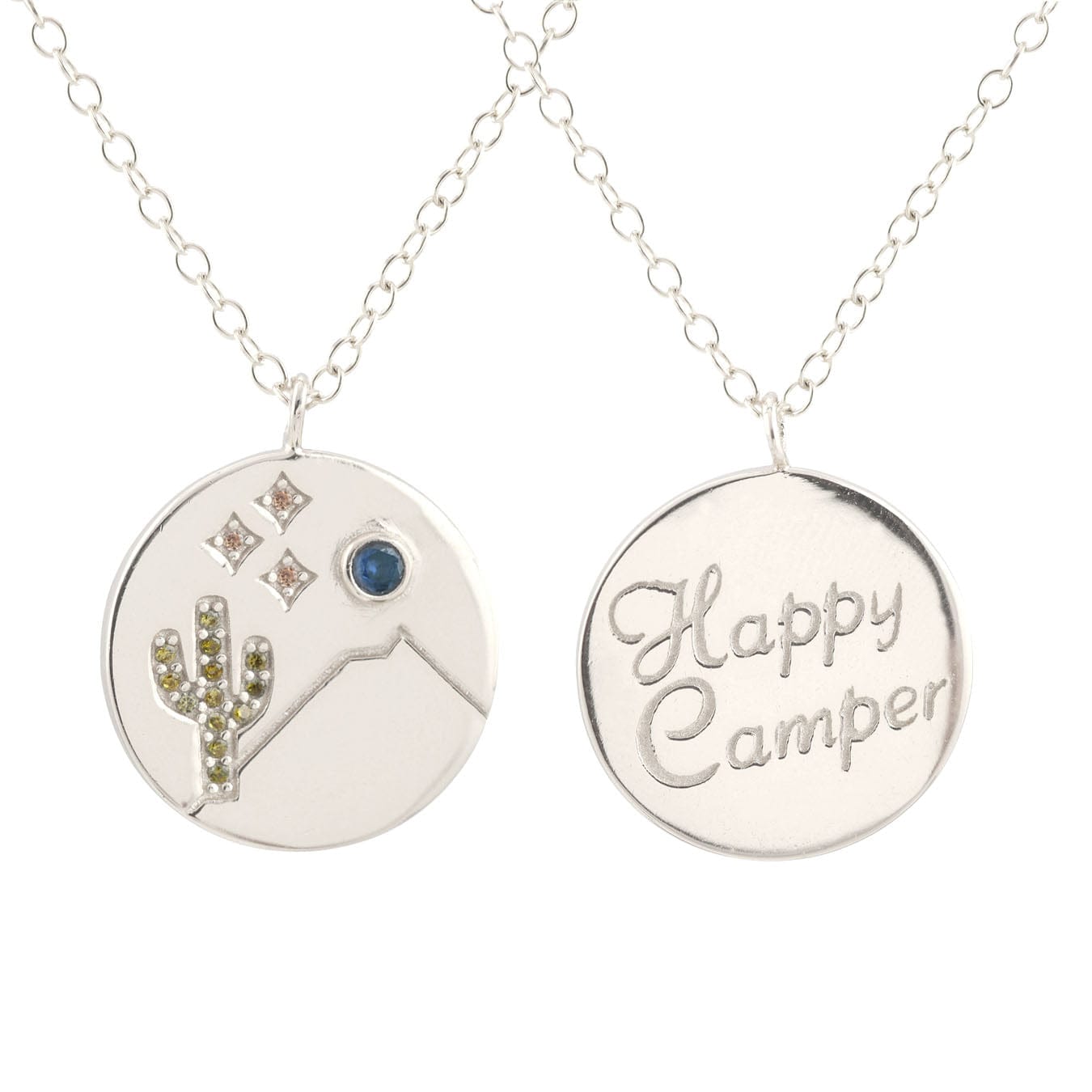 Happy Camper Charm Necklace