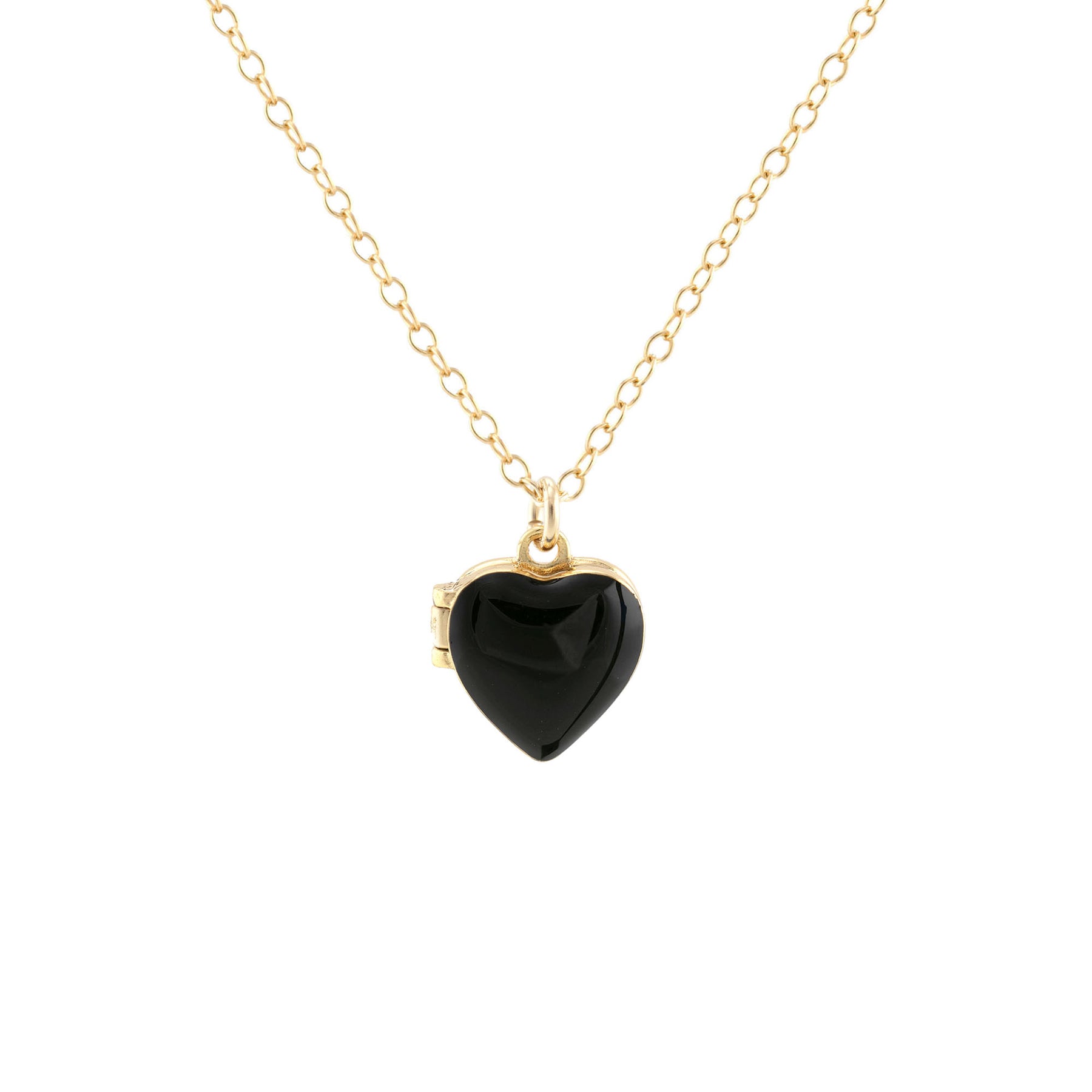 Personalised Enamel Heart Word Necklace – JOY by Corrine Smith