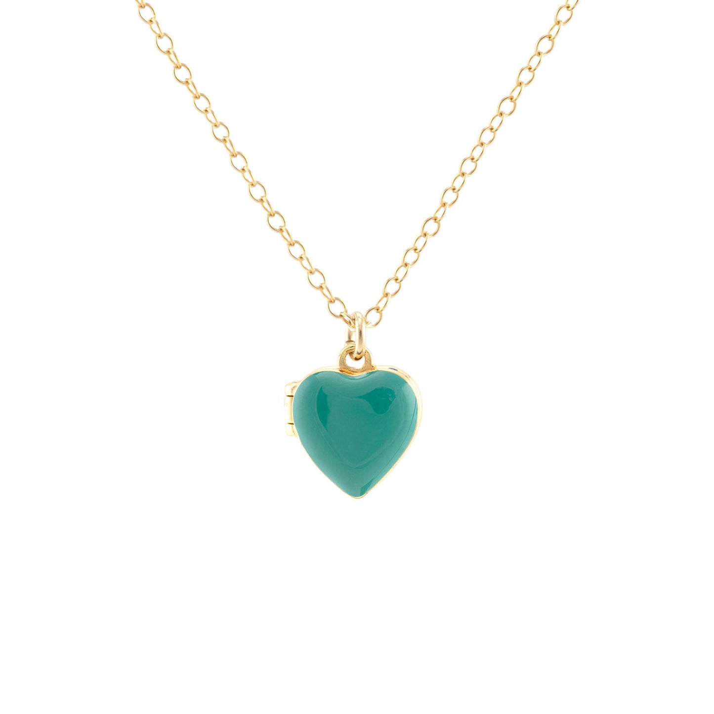 Enamel Heart Locket