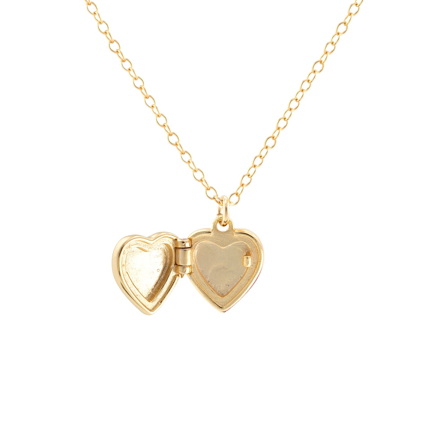 Enamel Heart Locket