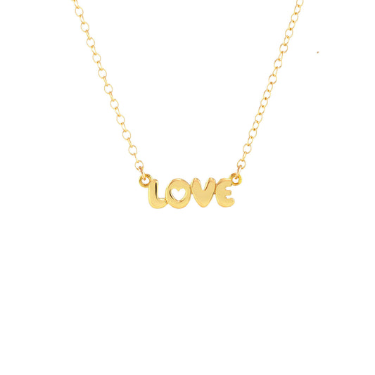 Love Bubble Charm Necklace