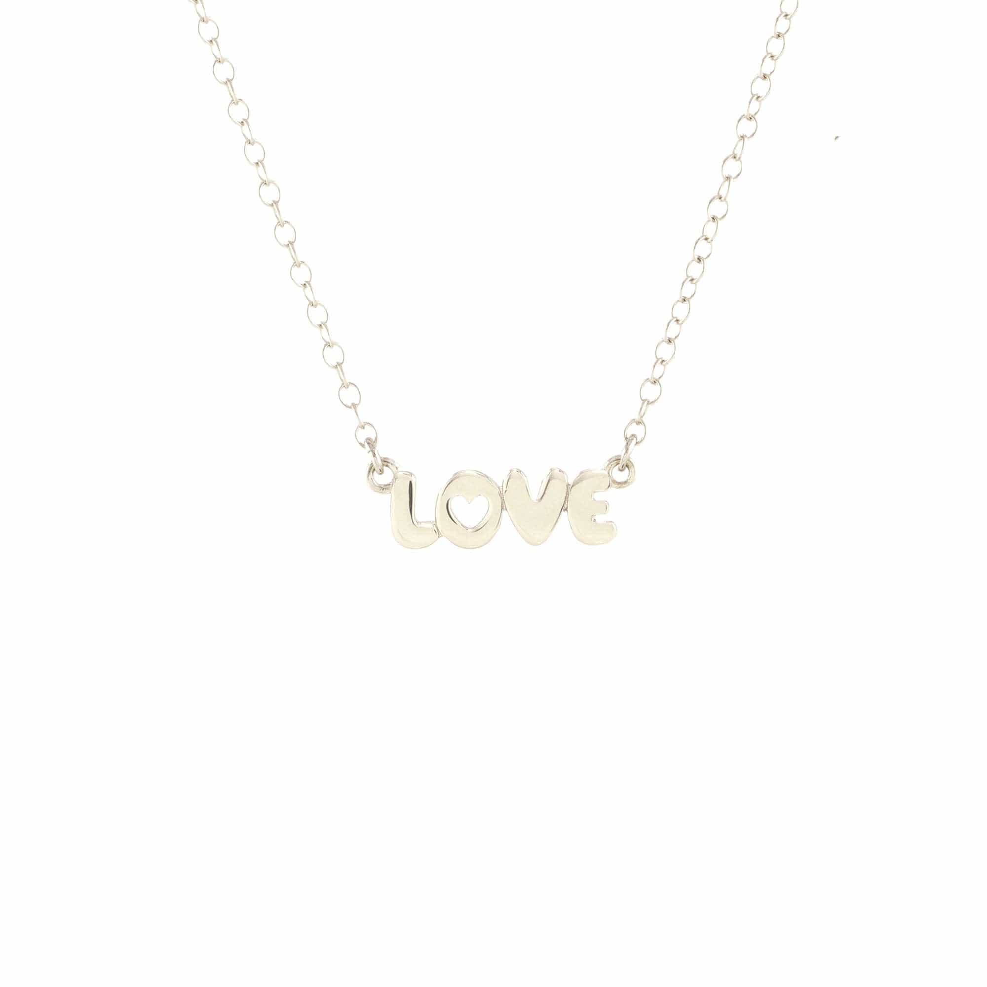 Love Bubble Charm Necklace