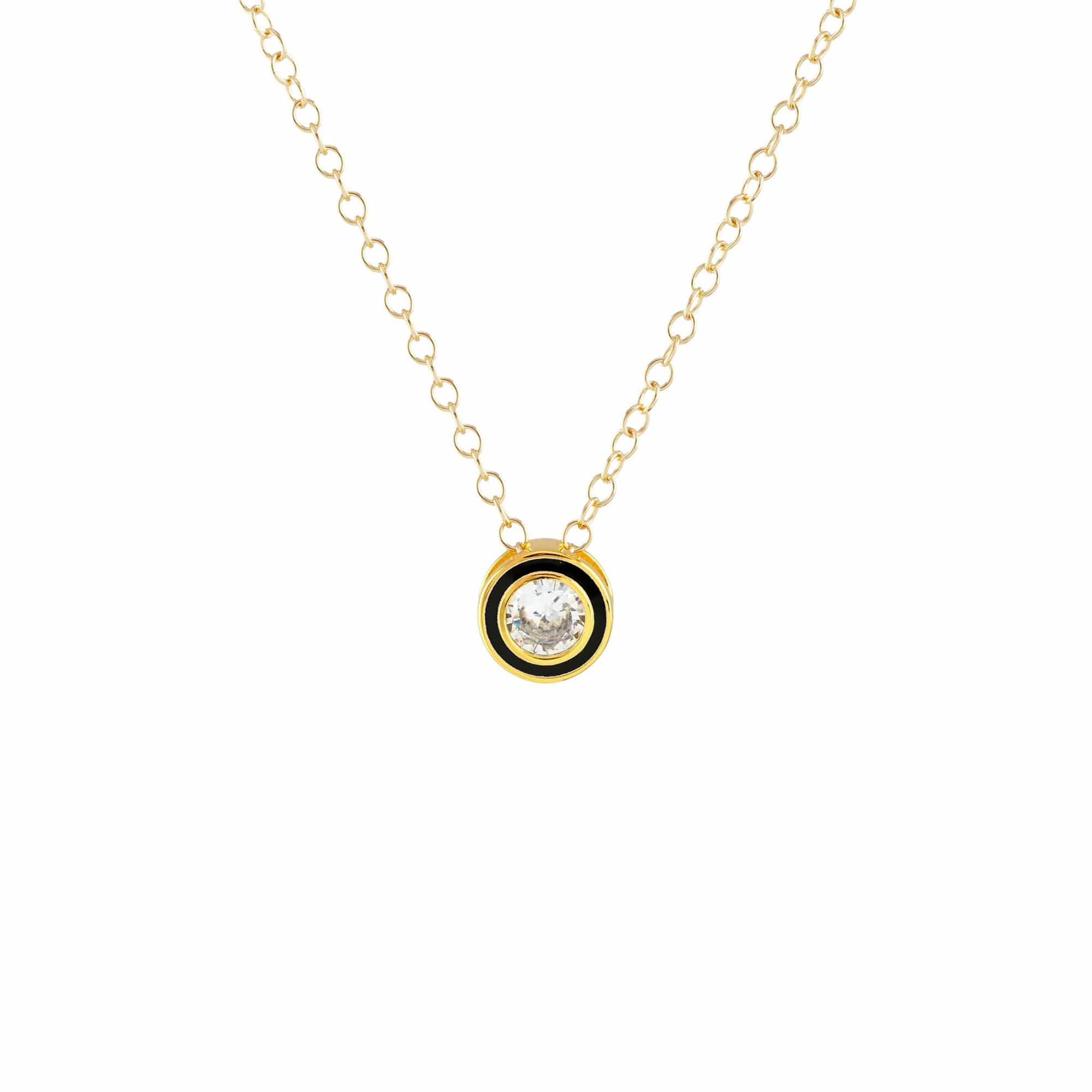 Candy Bezel Necklace