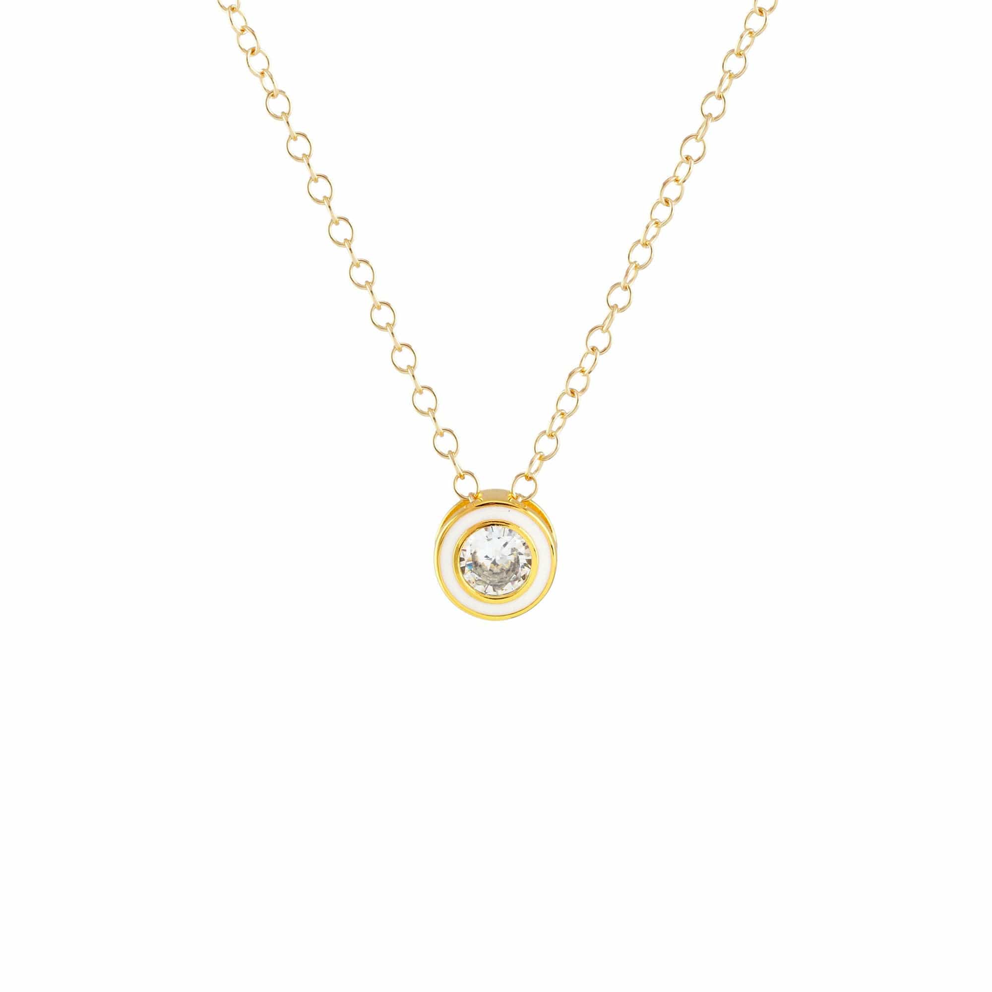 Candy Bezel Necklace