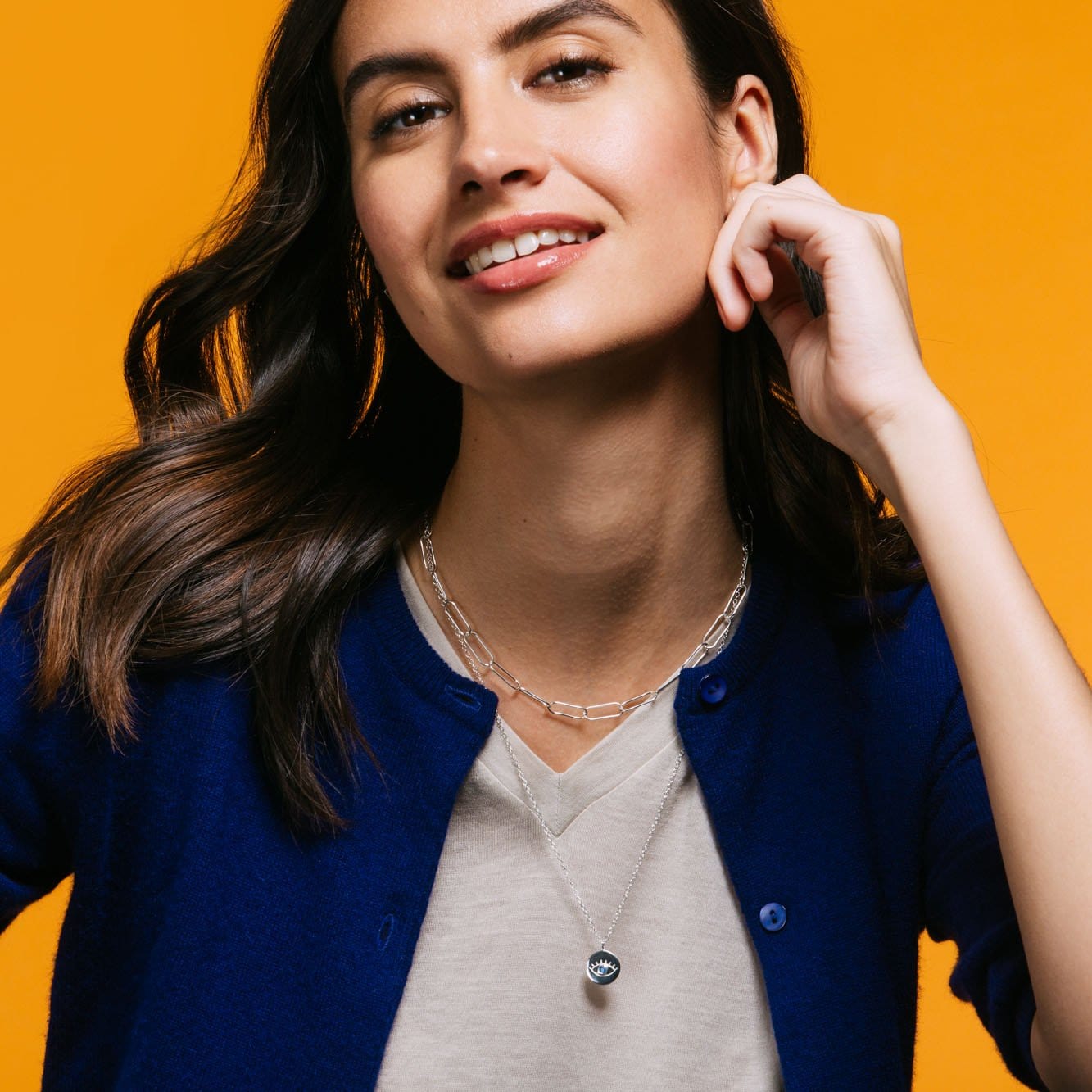 Large Link Chain Necklace 